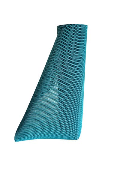 TBMPLASTİK TBM Plastic Anti-Slip Turquoise Star Mat Width: 90cm Anti-Slip Mat