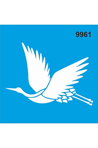 StencilSepeti نمط اللقلق - قالب رسم استنسل 40x40