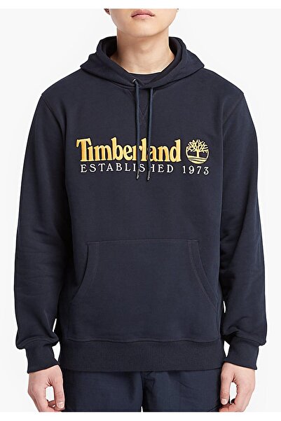 Timberland TİMBERLAND Embroidery Logo Brush Back Hoodie TB0A5NR24331