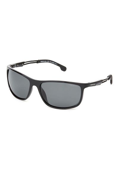 Despada Ds 2325 C1 Rectangular Black Men's Sunglasses