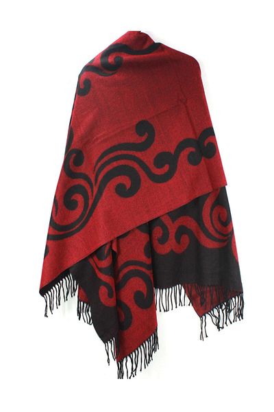 Nazar Women's Shawl Poncho - Shoulder Shawl Tile