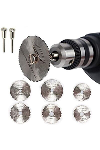 Ban-Co Hss Dramel Freze Ucu Cam Metal Kesme Mini Testere 8 Parça