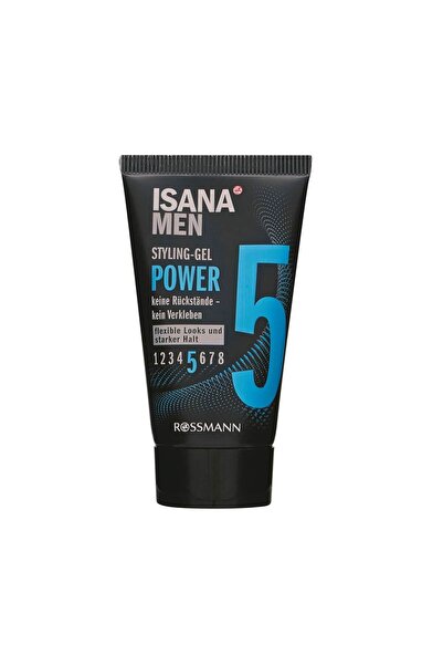 ISANA Men Jöle Şekillendirici Jöle Power 5 Seyahat Boy 30 ml