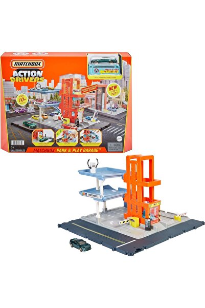 mattel Matchbox Aksiyon Sürücüleri İtfaiye Kurtarma Ekibi Oyun Seti HBL60