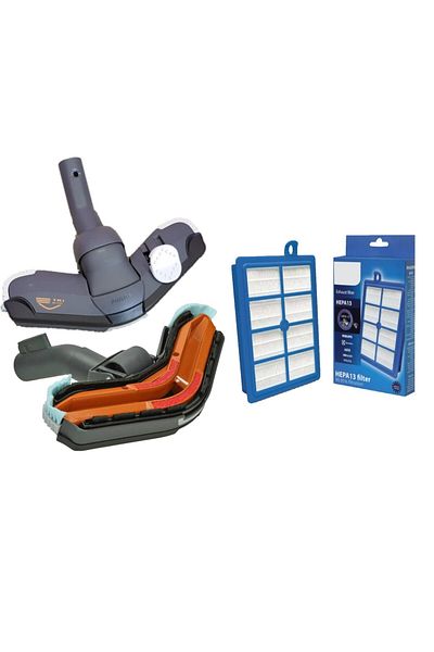 Popüler Philips Fc 9205 - Marathon Triactive with Absorbent Head and Hepa 13 Filter