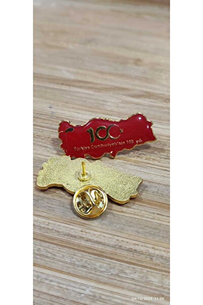 LİVZA BİJUTERİ Livza Bijuteri Türk bayrağı haritası Cumhuriyet Bayramı 100 yı...