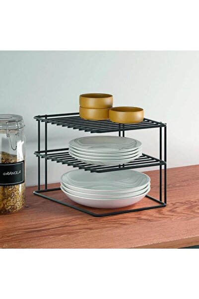 Metaltex Mutfak Organizer Tezgah Üstü Dolap Içi Paslanmaz Düzenleyici Tabaklı...