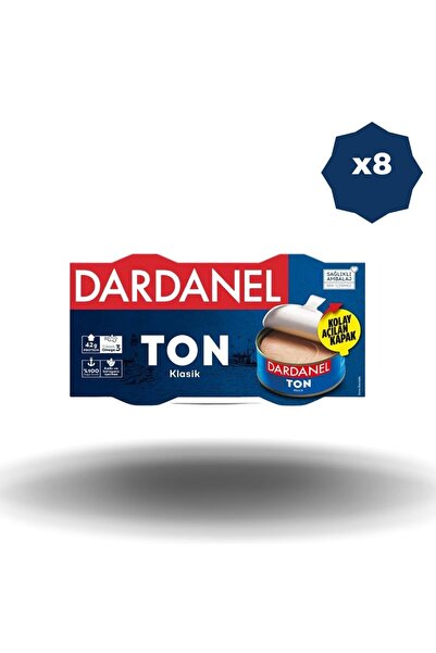 Dardanel TON BALIĞI 2X140 GR x 8 ADET
