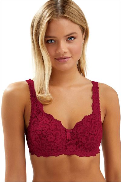 AYYILDIZ 3648 Sutien cu cupping Burgundy