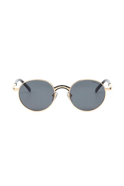 Despada DS 2322 C 2 Round Gold Unisex Sunglasses