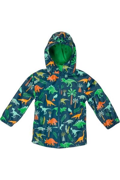 Stephen Joseph Boy's Dinosaur Patterned Raincoat