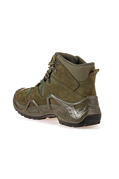 özmertaskerimalzeme Military Boots Half Scooter Waterlight Αδιάβροχες Κοντές Μπότες Χακί