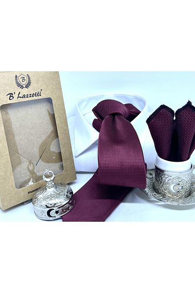B'lazzotti Woven Handkerchief Tie