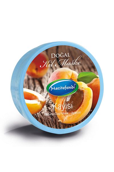 Mecitefendi Apricot Extract Clay Mask Paraben Free 200 ml