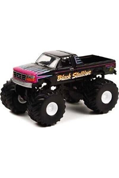Greenlight 1992 FORD F-250 "Black Stallion" 1:64 Model Araba