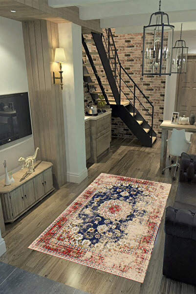 Digital Printing Washable Anti-Slip Base Decorative Living Room Kitchen Rug Runner