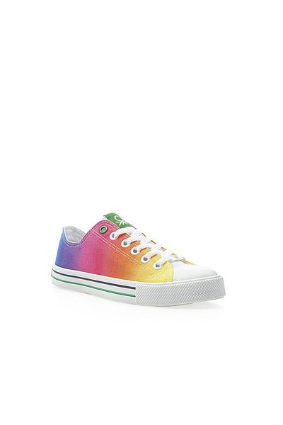 Benetton Women's Orange Sneakers