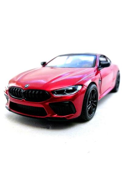Kinsmart Bmw M8 Competition Coupe 1:38 Kırmızı Çek Bırak Model Araba