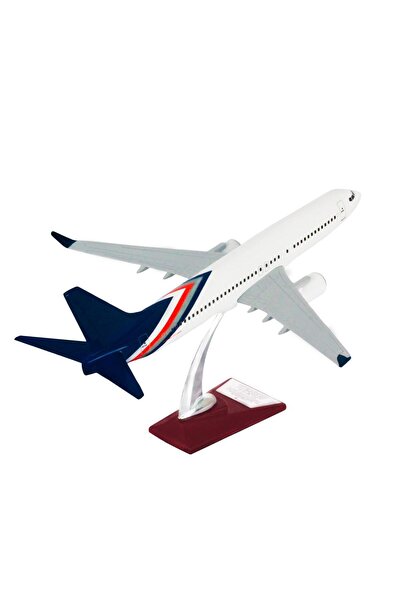 zekupp Boeing 737-800 1/100 Ölçek Turuncu Lacivert Detaylı Maket Uçak