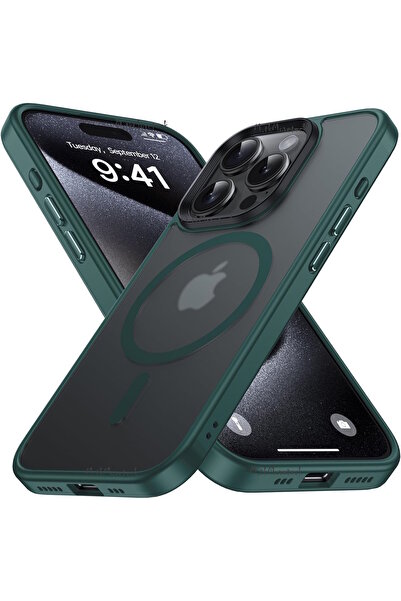 m.tk moveteck İphone 15 Pro Max Kılıf Kamera Yükseltili Magsafe Şarj Destekli...