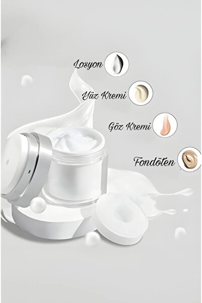 50 ML FONDATEN-KREM HAVASIZ POMPA VAKUMLU KAPAKLI YENİDEN DOLDURULABİLİR KAVANOZ