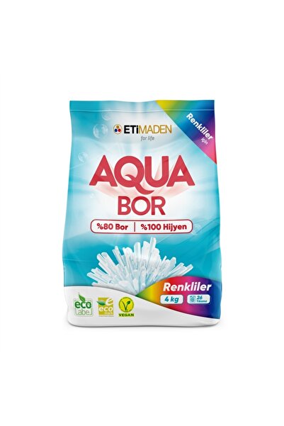 Aquabor AquaBor (Boron) Toz Çamaşır Deterjanı 4 kg - Renkliler