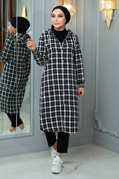 Modamihram Закопчан Chanel Cape Black 19159