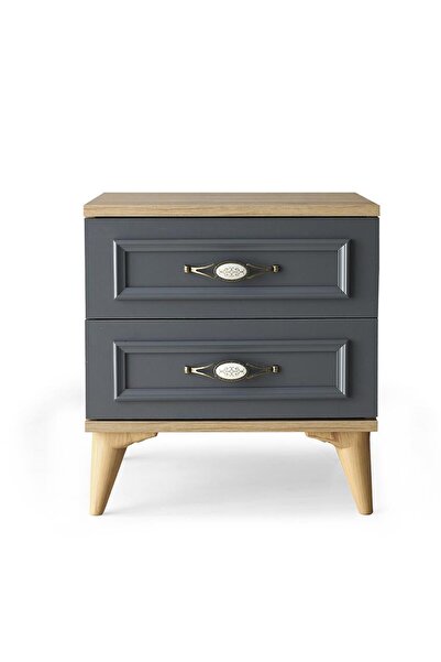 Erezogulları Mobilya Irmak 2 Çekmeceli Komodin 50x46x54cm