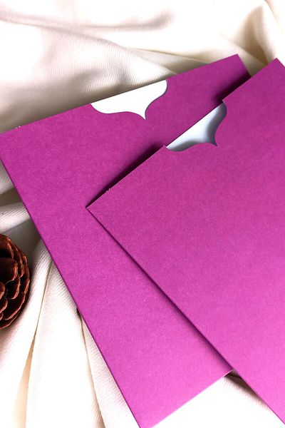 Dekorden 16x16cm. Purple Envelope - 100 pieces