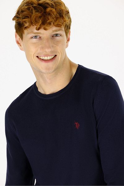 U.S. Polo Assn. Тъмносин мъжки пуловер