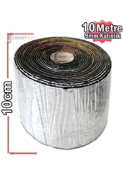 Bant Ev Folyolu Kauçuk Sünger 15cmx10metre 9mm Yapışkanlı Araç Oto Ses Isı Ya...