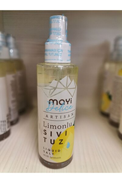 Mayi Tuz Delice Doğal Artisan Limonlu Sıvı Tuz 150 Ml