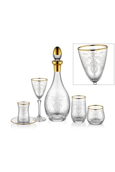 Glazze BODEGA GOLD 61-PIECE SOFRA SET