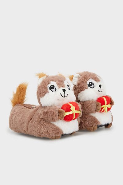 Twigy Tw Silent Base Squirrel Slippers Panduf Cc0628
