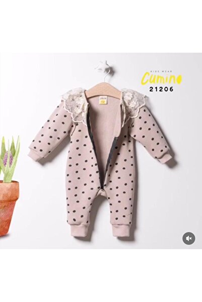 minikgardırop kız bebek içi şardonlu tulum