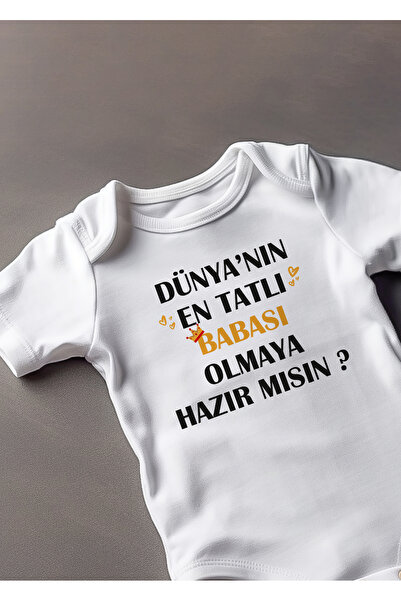 Lotus Baby Short Sleeve 100% Cotton World Sweet Dad Designed Baby Bodysuit
