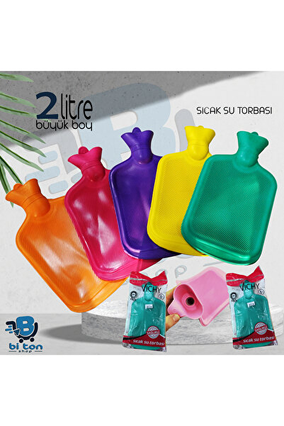 biton shop Vichy Doğal Kauçuk Sıcak Su Torbası 2 Lt Su-04 K