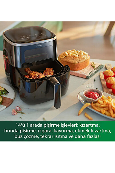 Philips YENİ 3000 Serisi 5.6 Litre Rapid Air Airfryer Xl Fritöz