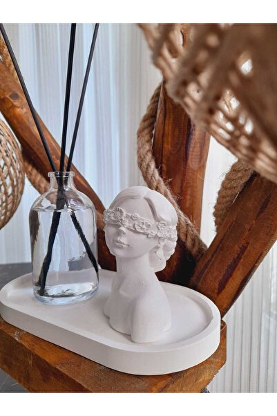 DNZ DEKOR Dekoratif Minyatür Kadın Büst Fresh Oda Kokusu Set
