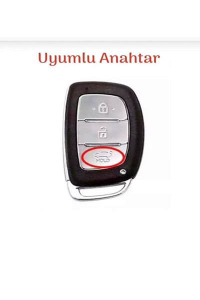 EBG İSTANBUL Hyundai 13-18 Ix35 Tucson Smart 3 Button Car Key Remote Control Case