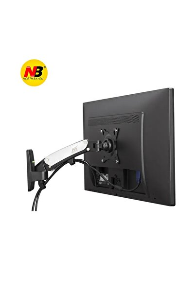 DUHALINE Samsung Odyssey G3 24” Monitör NB F120 Güçlendirilmiş Amortisörlü Hareketli Duvar Askı Aparatı