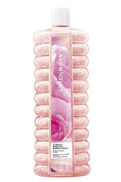 AVON L'amour Sunrise Gül Ve Kehribar Kokulu Banyo Köpüğü 1 Lt.