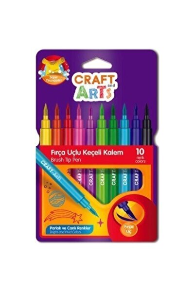 Craft and Arts Felt Brush Tip 10 pcs8690345765768