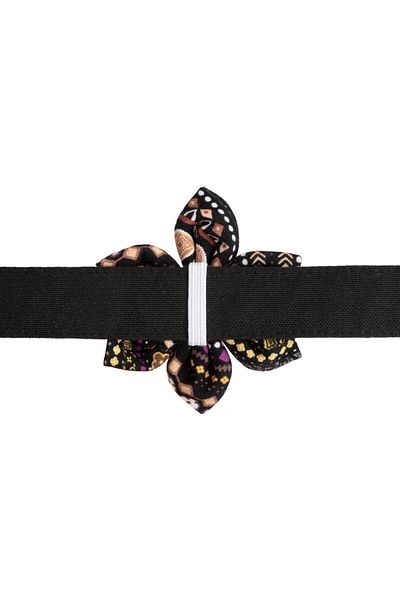 Lusi Doog Floral Dog Accessory Floral Dog Bow Tie