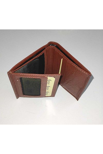 firdevsi hobi Genuine Leather Vertical Men's Wallet