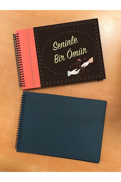 PAKLON A Life With You Lover Memory Book (BLACK INSIDE LEAF)