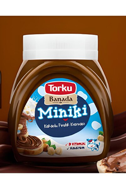 Torku Banada Miniki 875 GRAM DEV BOY Kakaolu Fındık Kreması