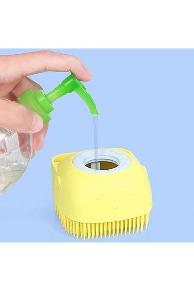 Laurel Shop Soft Silicone Material, Flexible Gel Tank, Massage Function, Effective Bath Shower Washcloth