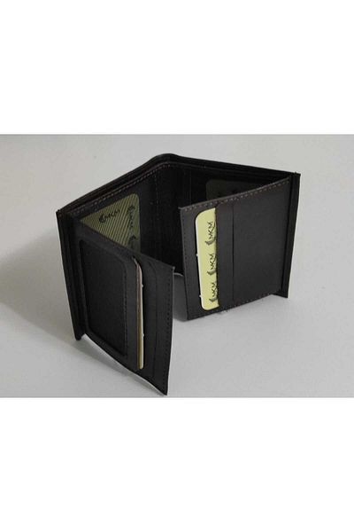 firdevsi hobi Genuine Leather Vertical Men's Wallet