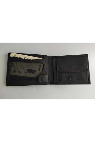 firdevsi hobi Genuine Leather Vertical Men's Wallet
